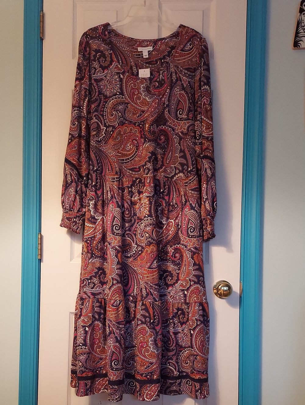 Canyon Retreat Long Sleeve Midi Dress